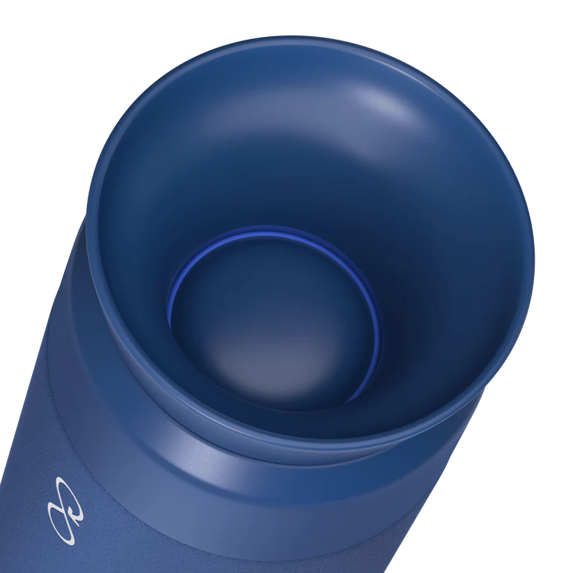 Brew Flask 12 oz, Ocean Bottle in Ocean Blue
