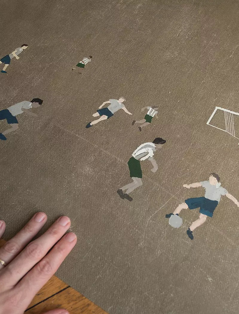 Soccer Football Print, 70x50 cm