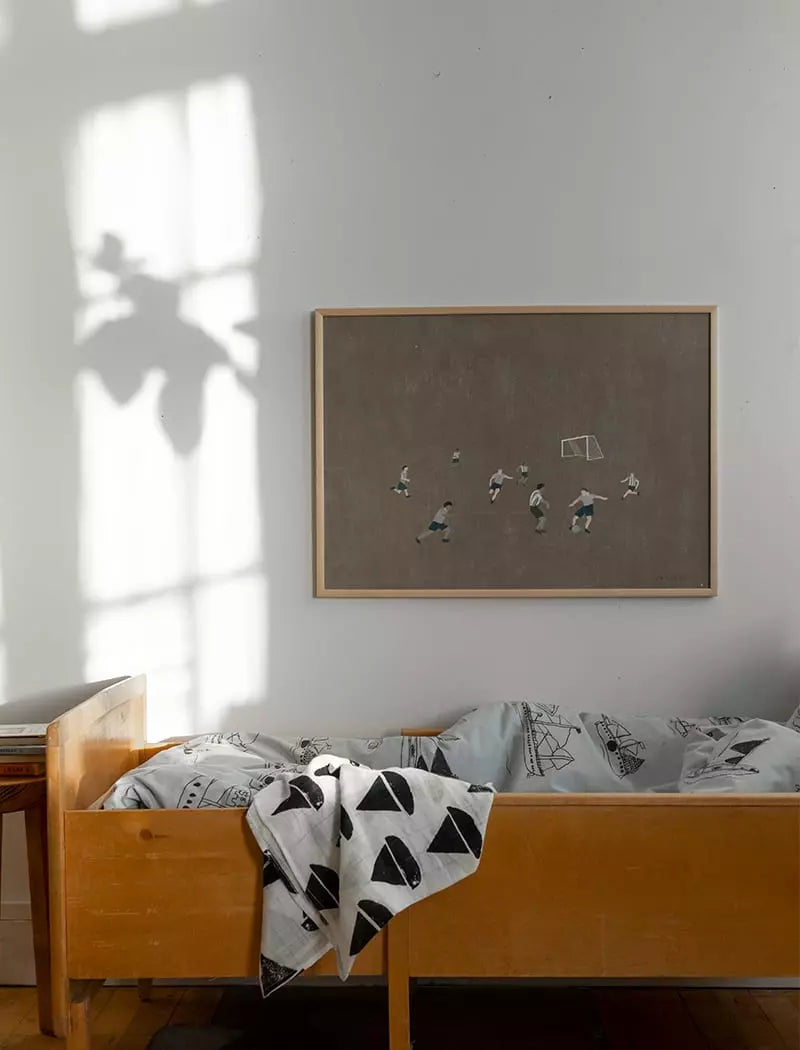 Soccer Football Print, 70x50 cm