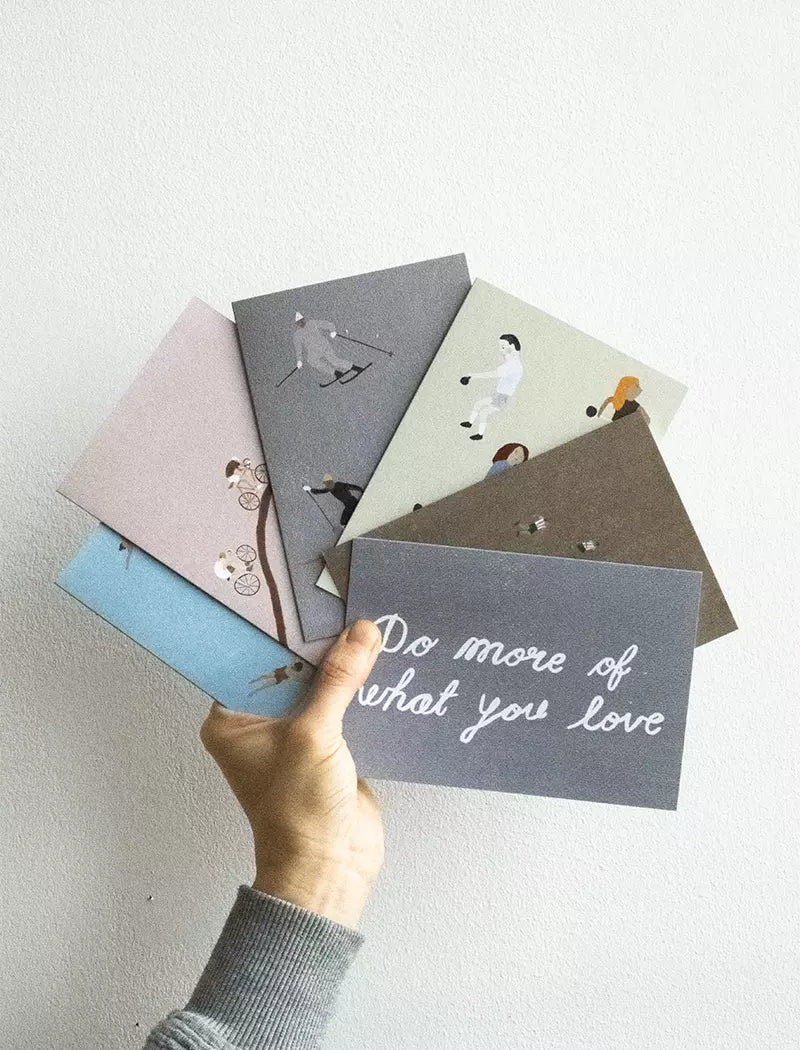 Do more of What You Love Card w. Envelope A6