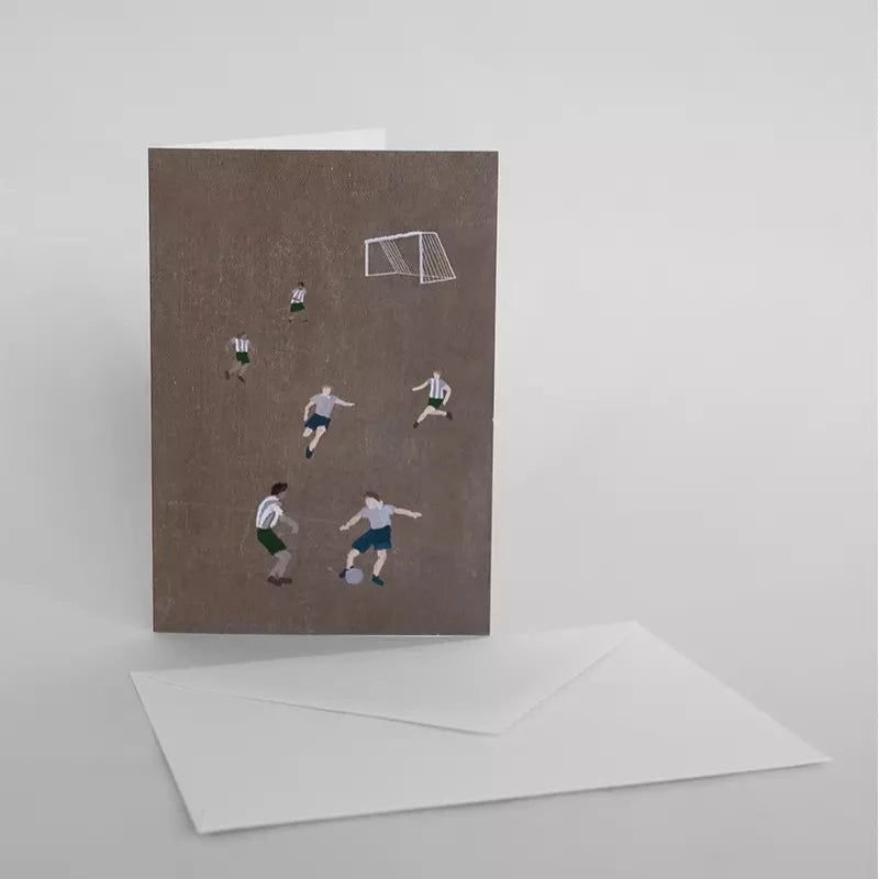 Soccer Football Card w. Envelope A6