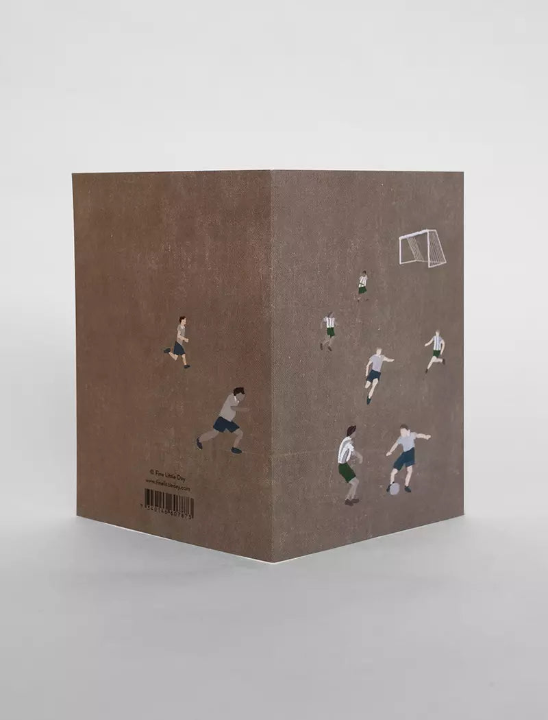 Soccer Football Card w. Envelope A6