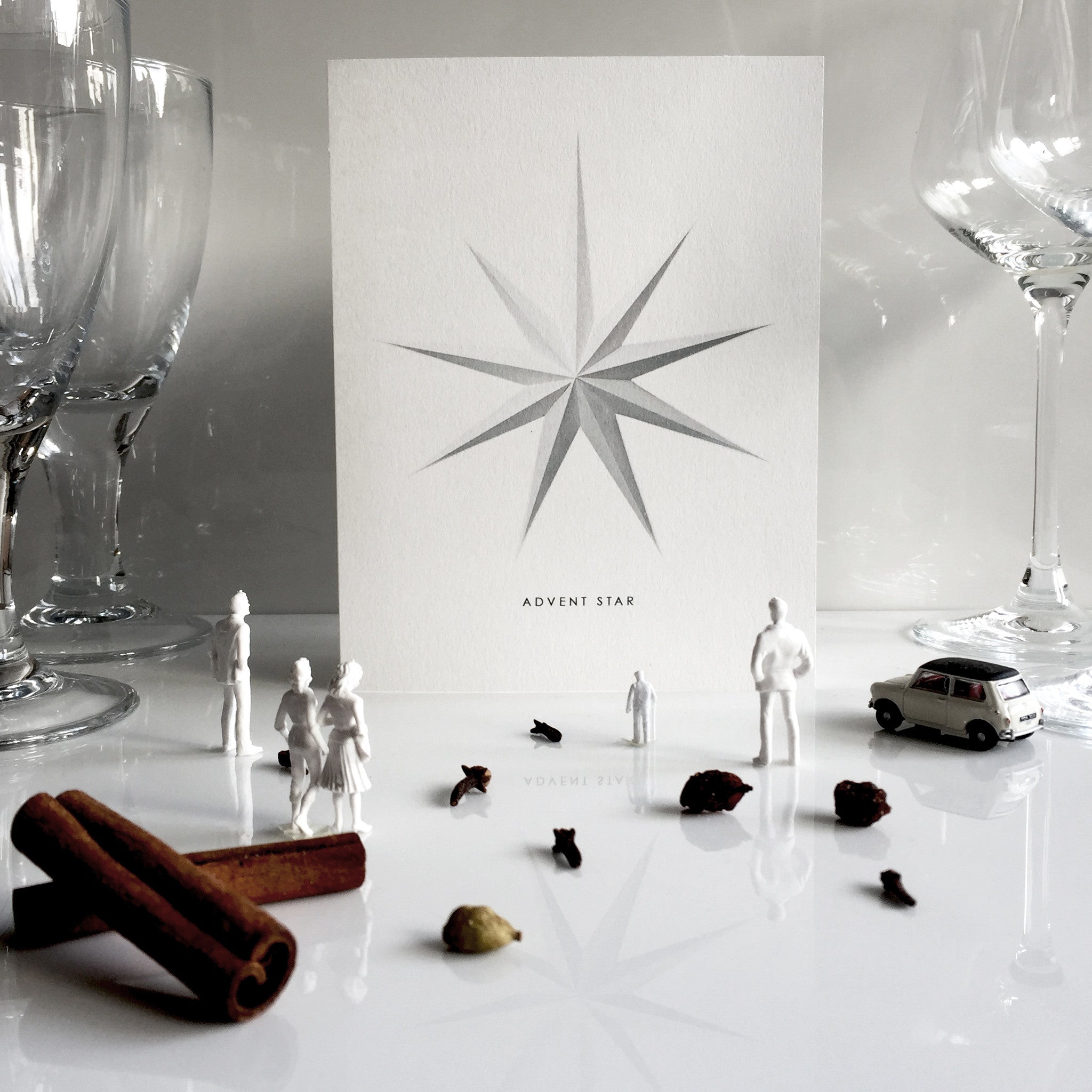 Christmas Card_Advent Star - Blabar Nordic Living