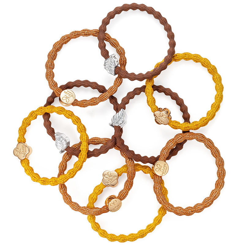 Bangle Band Gold Quatrefoil | Turmeric Yellow