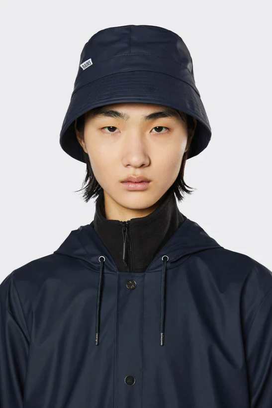 Rains Bucket Hat in Navy