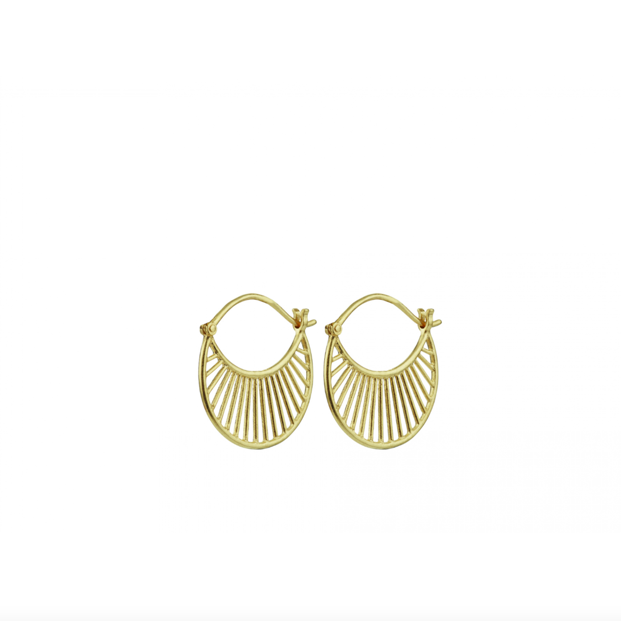 Daylight Earrings in Gold