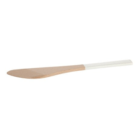 Butter Knife in Beech Wood - White