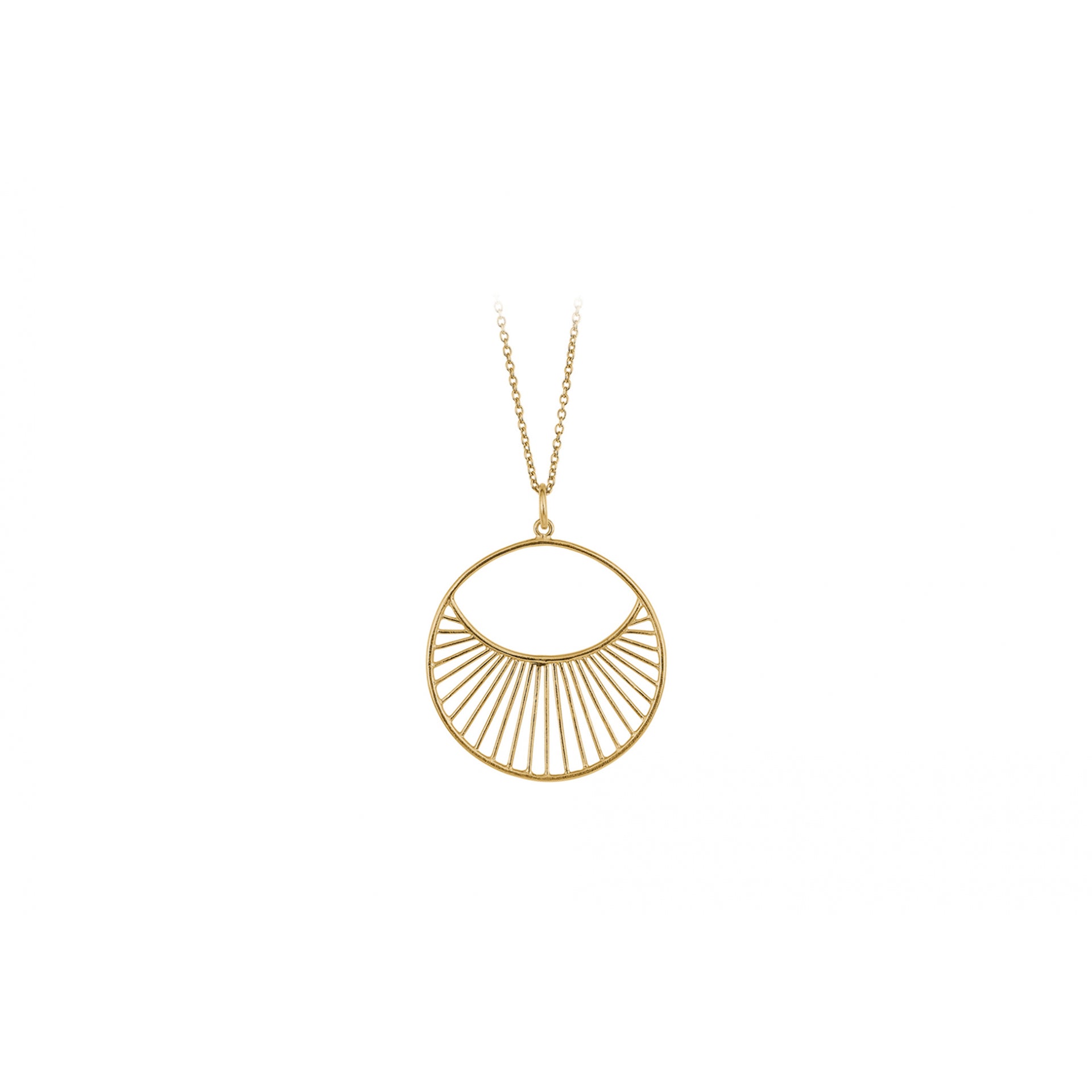 Daylight Necklace in Gold, Short