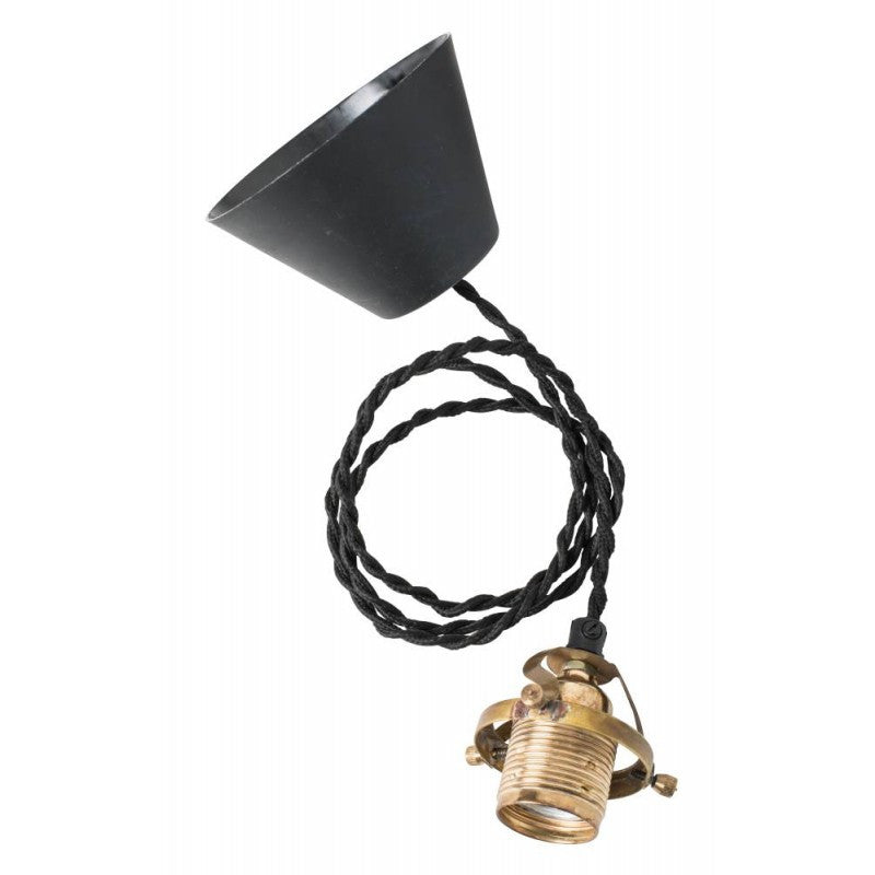 Ceiling Cable Set Spider Grip_Black/Brass - Blabar Nordic Living