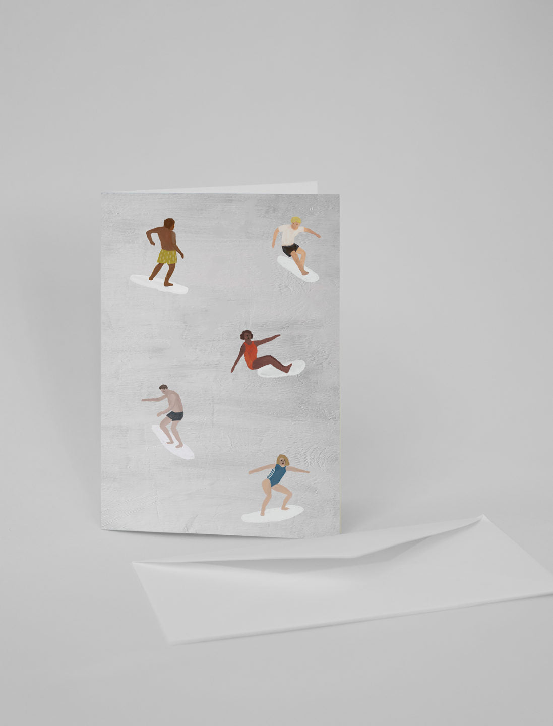 Surfers Card w. Envelope A6
