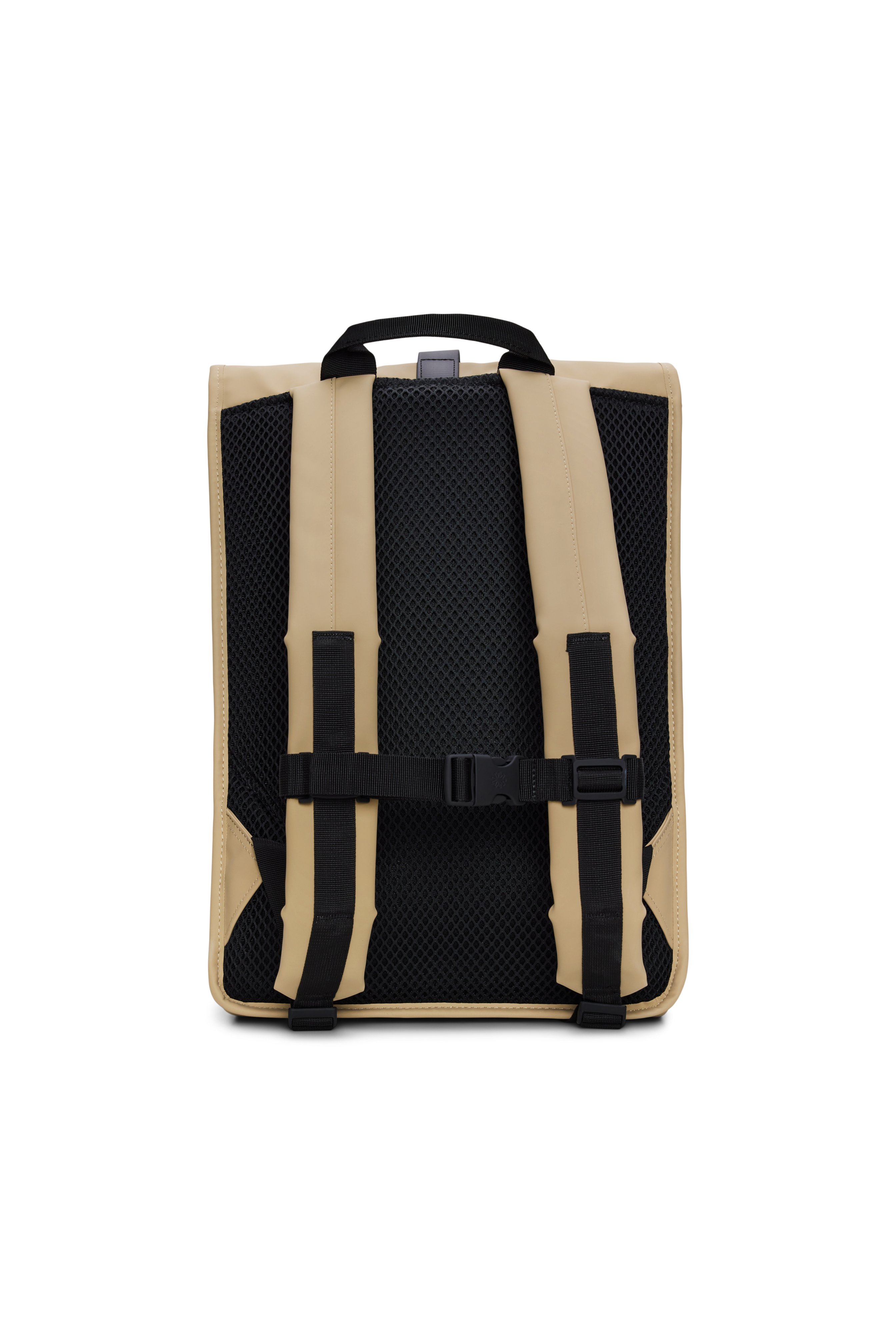 Rains Rolltop Rucksack Backpack in Sand