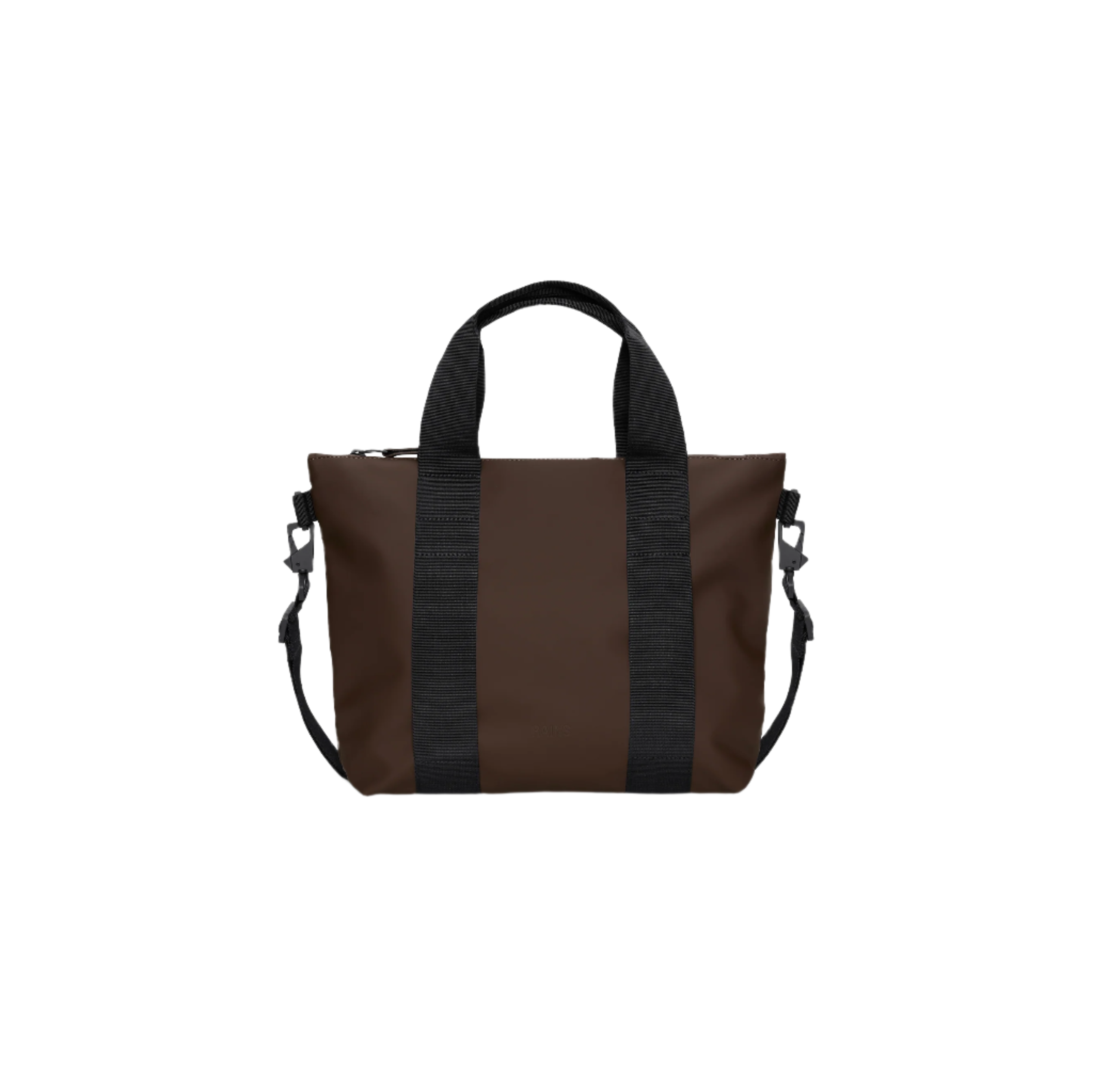 Rains Tote Bag Micro in Frame (Brown)