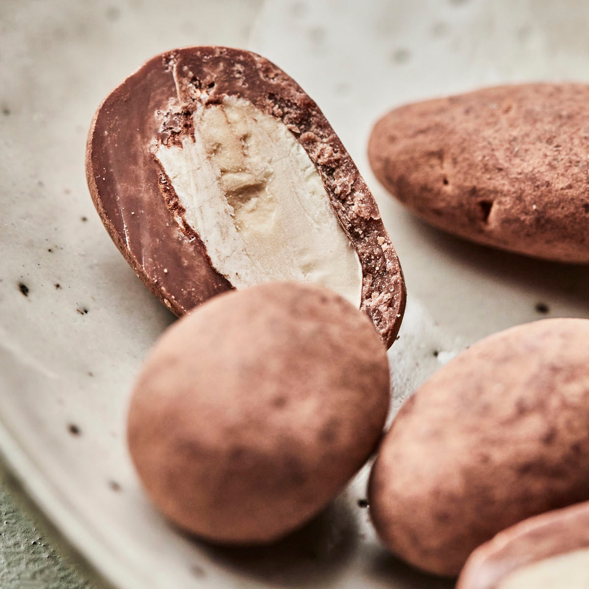 Chocolate Covered Almonds, Cocoa