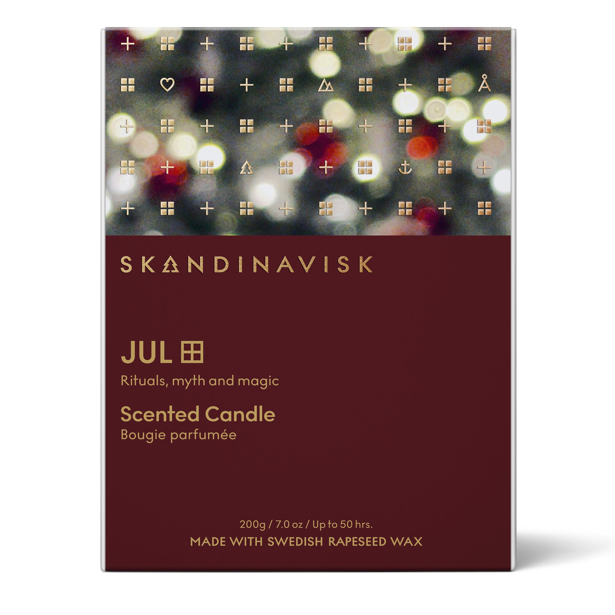 Seasonal Jul Scented Candle 200g