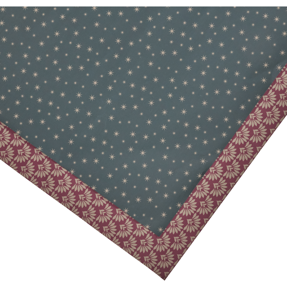 Double-sided gift wrapping paper in red and green with gold accents from House Doctor—ideal for festive gift wrapping or stylish decorations inspired by their signature style.