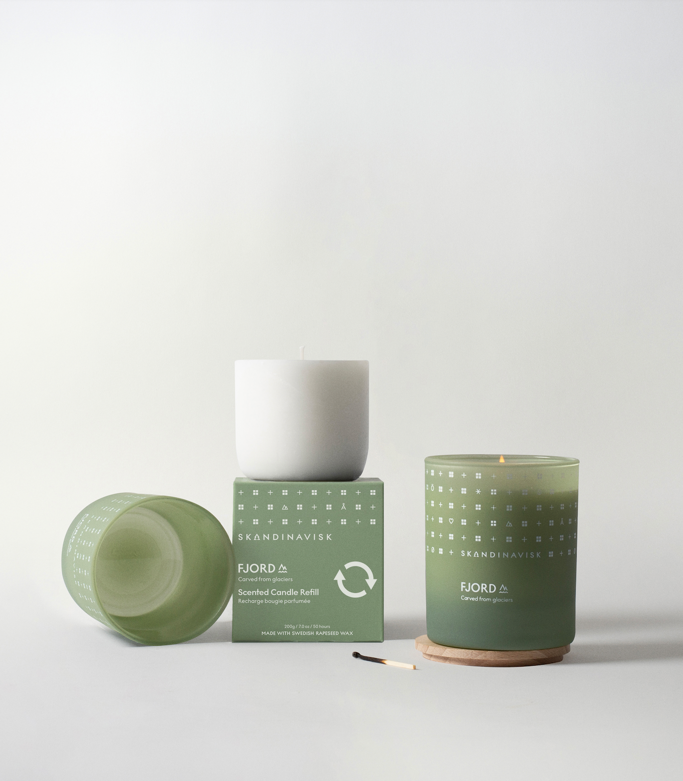 Scented Candle REFILL Fjord 50h