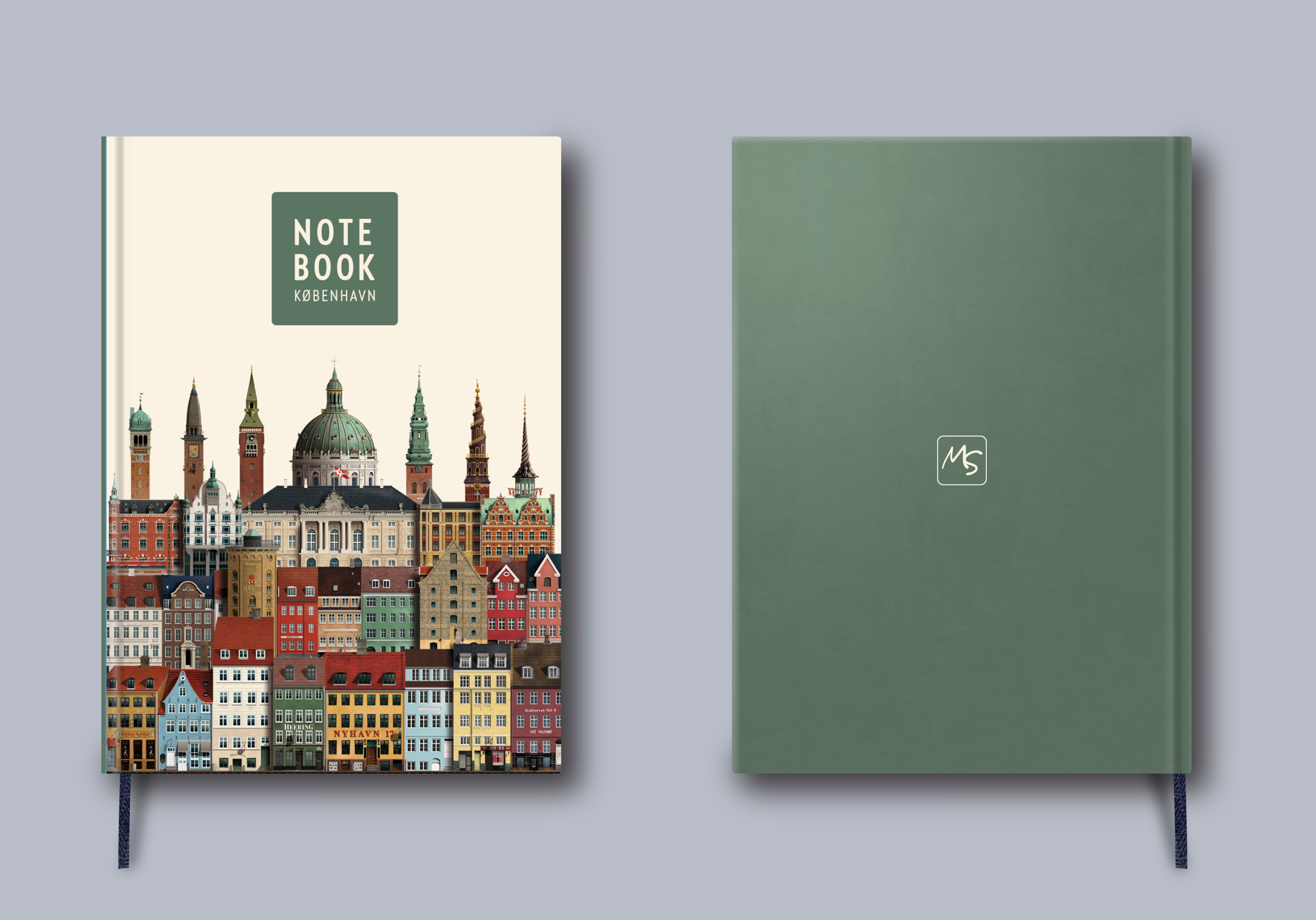 Notebook Copenhagen (København) 21cm