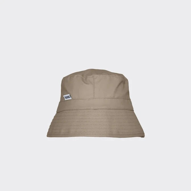 Rains Bucket Hat in Taupe