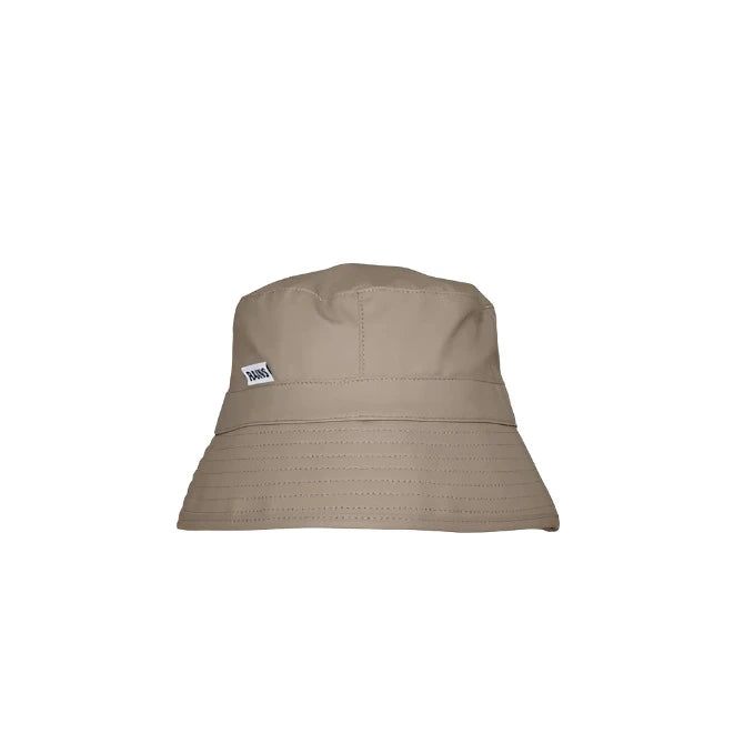 Rains Bucket Hat in Taupe