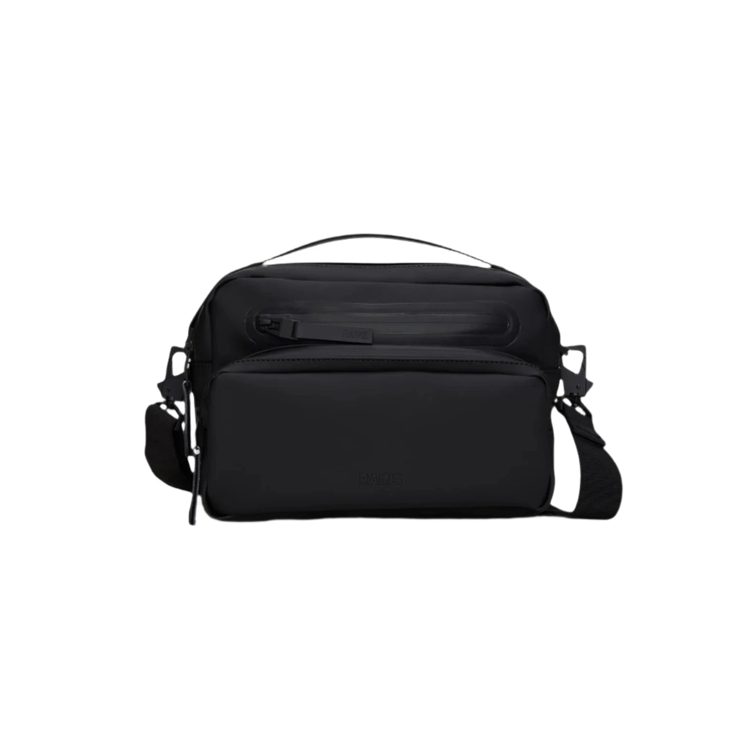 Rains Cargo Box Bag in Black