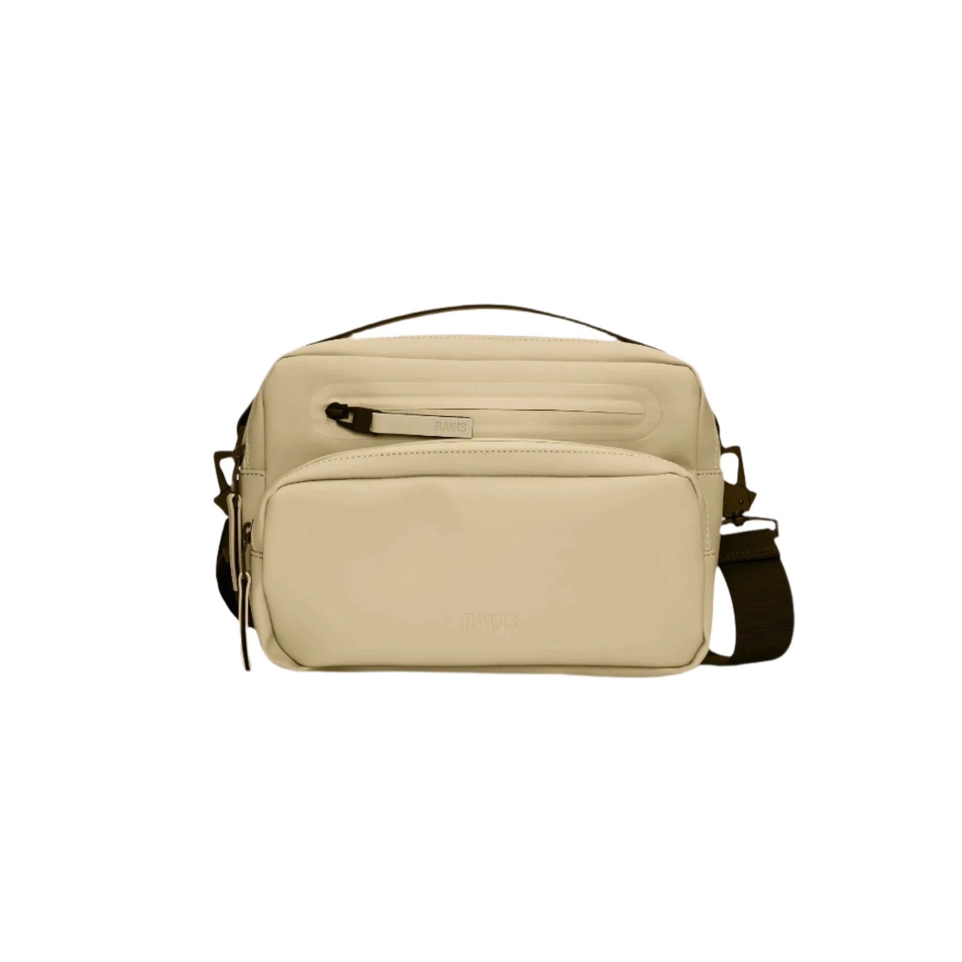 Rains Cargo Box Bag in Sand