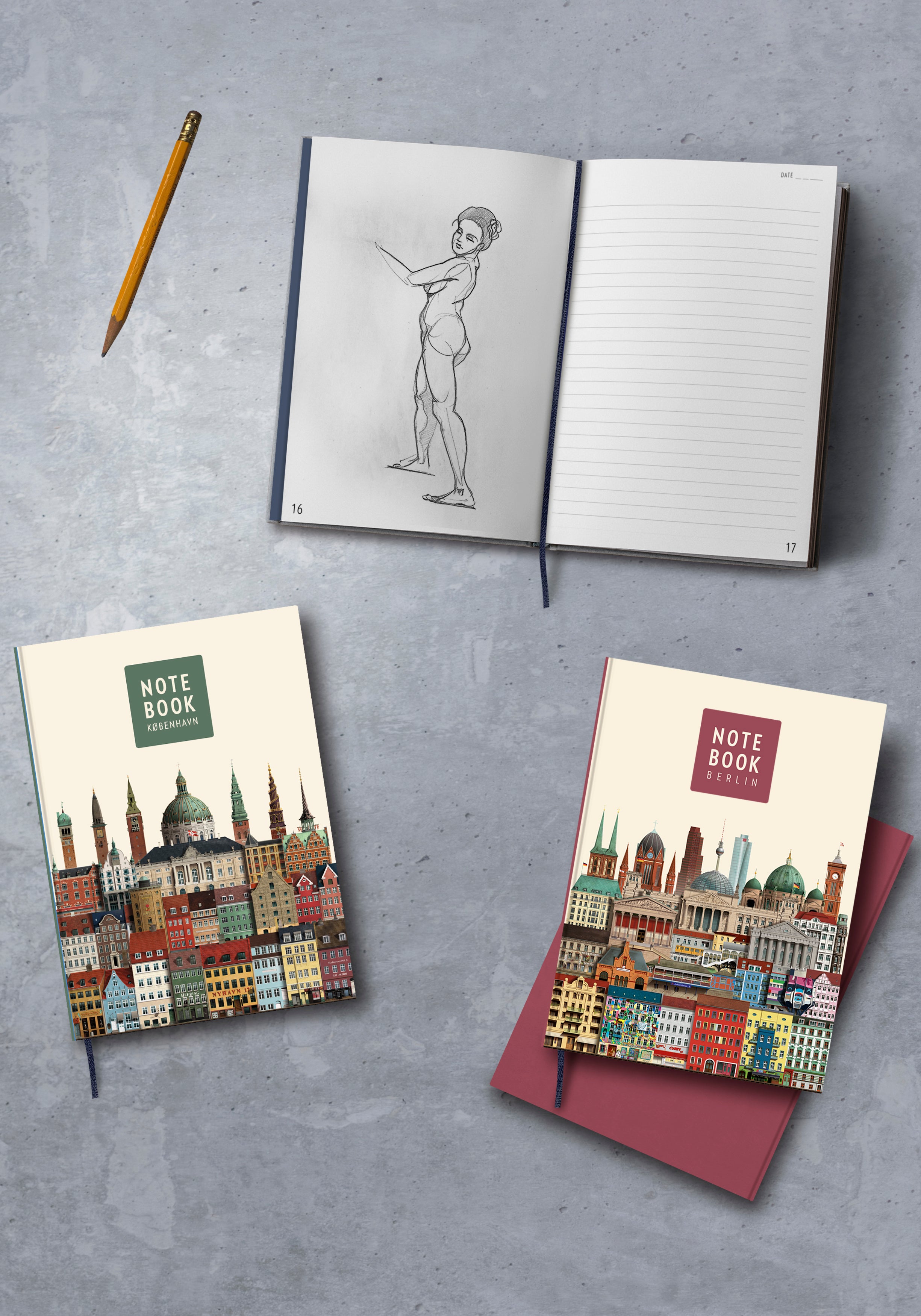 Notebook London 21cm