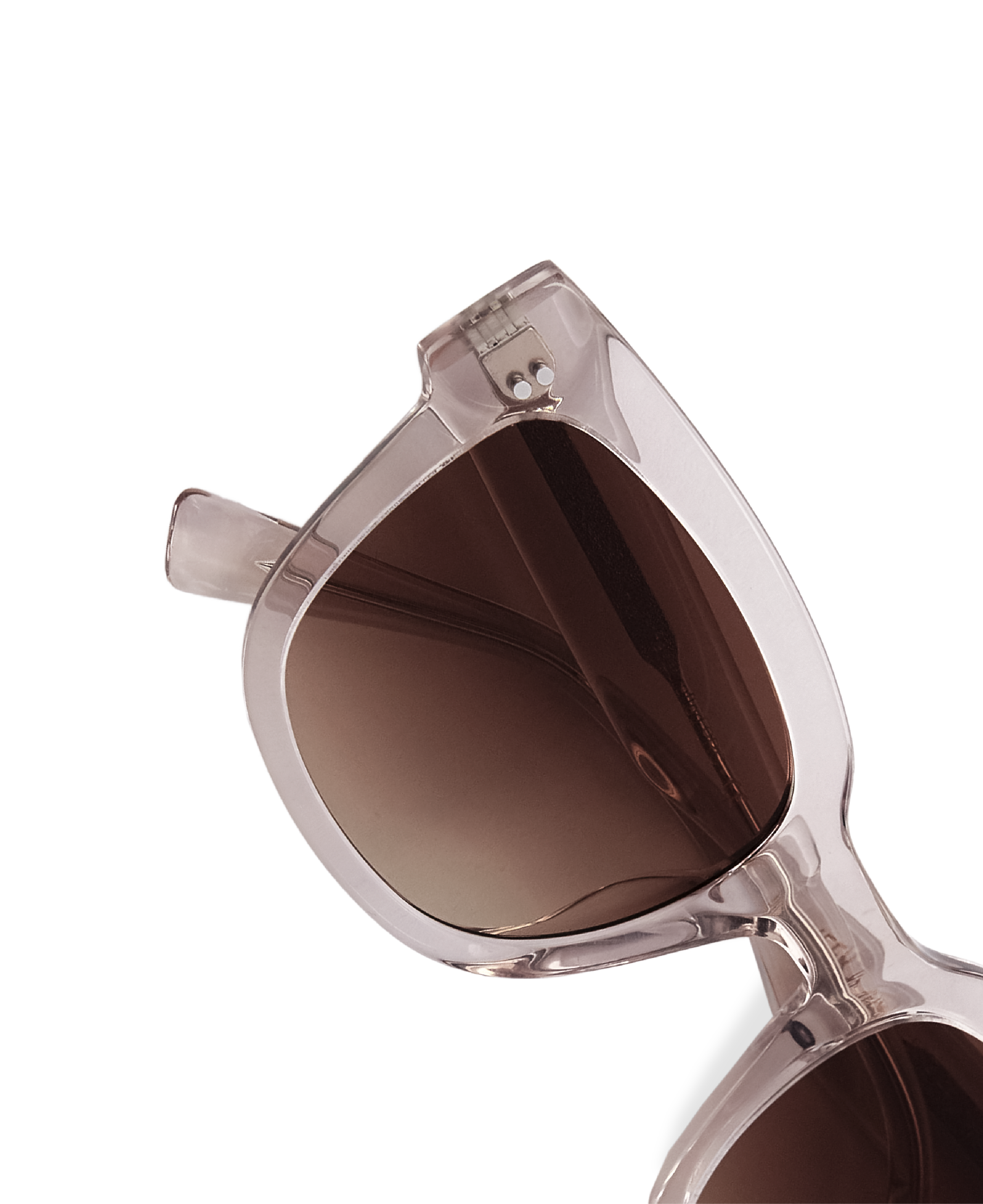 Sunglasses Liv in Rose Clear w. Brown lenses