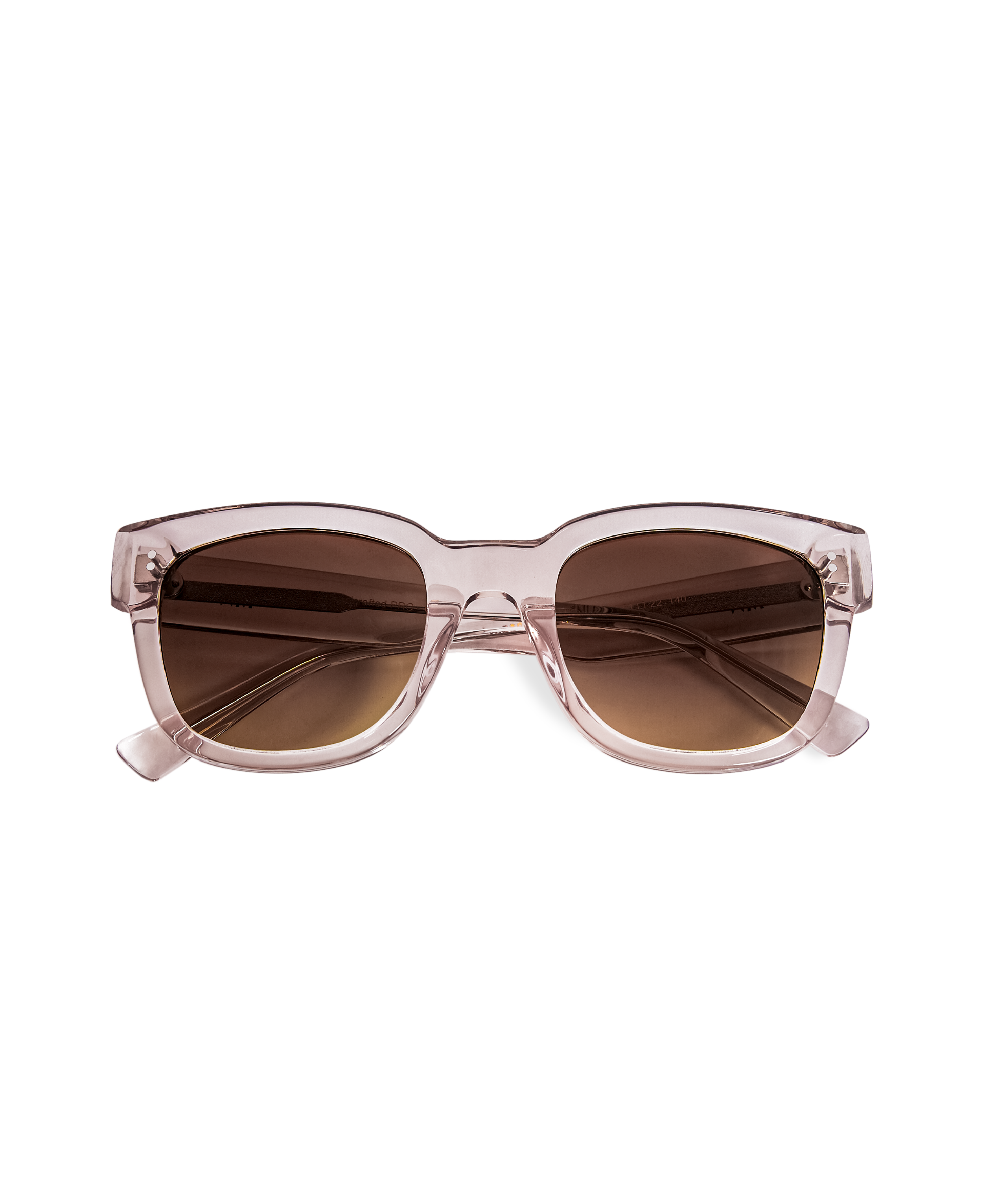Sunglasses Liv in Rose Clear w. Brown lenses