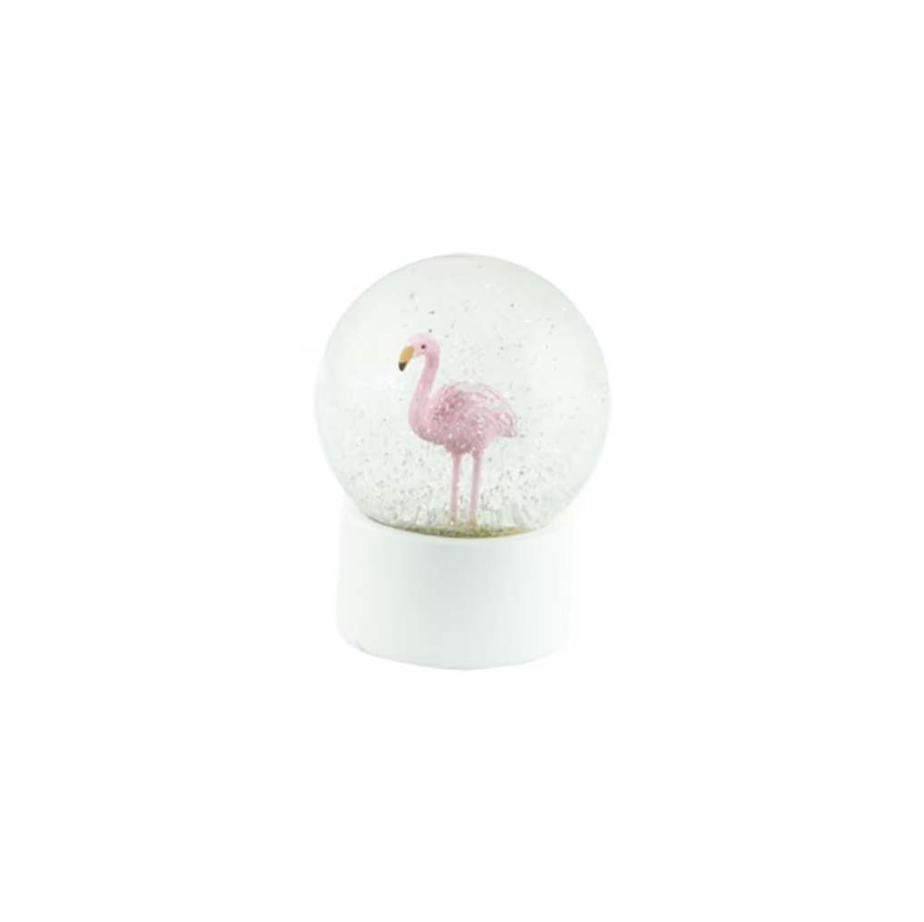 Snow globe Flamingo Small