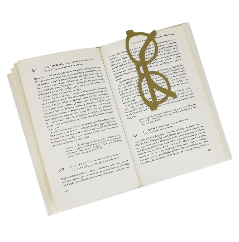 Book Marker Glasses in Brass