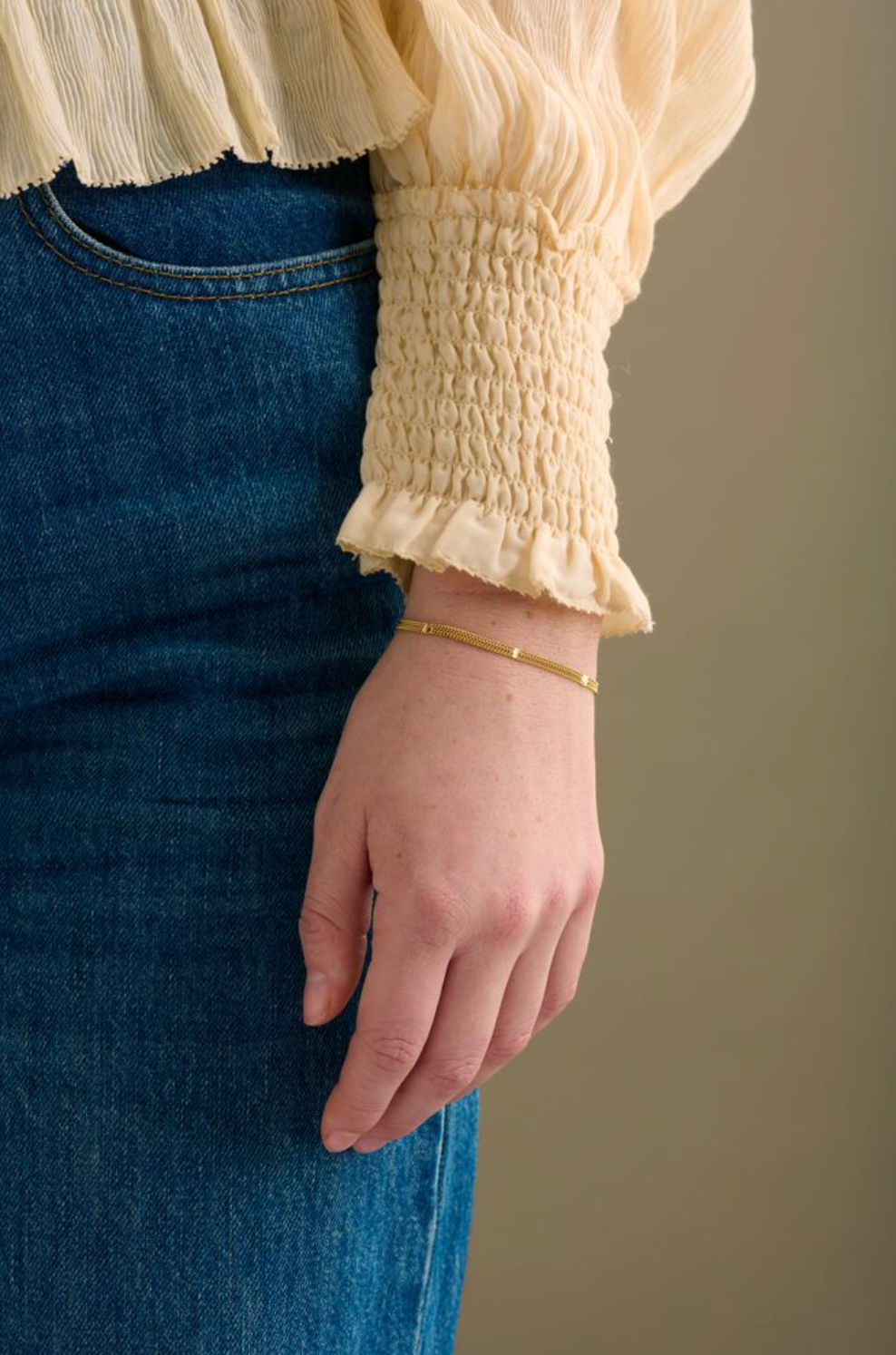 Agnes Bracelet in Gold