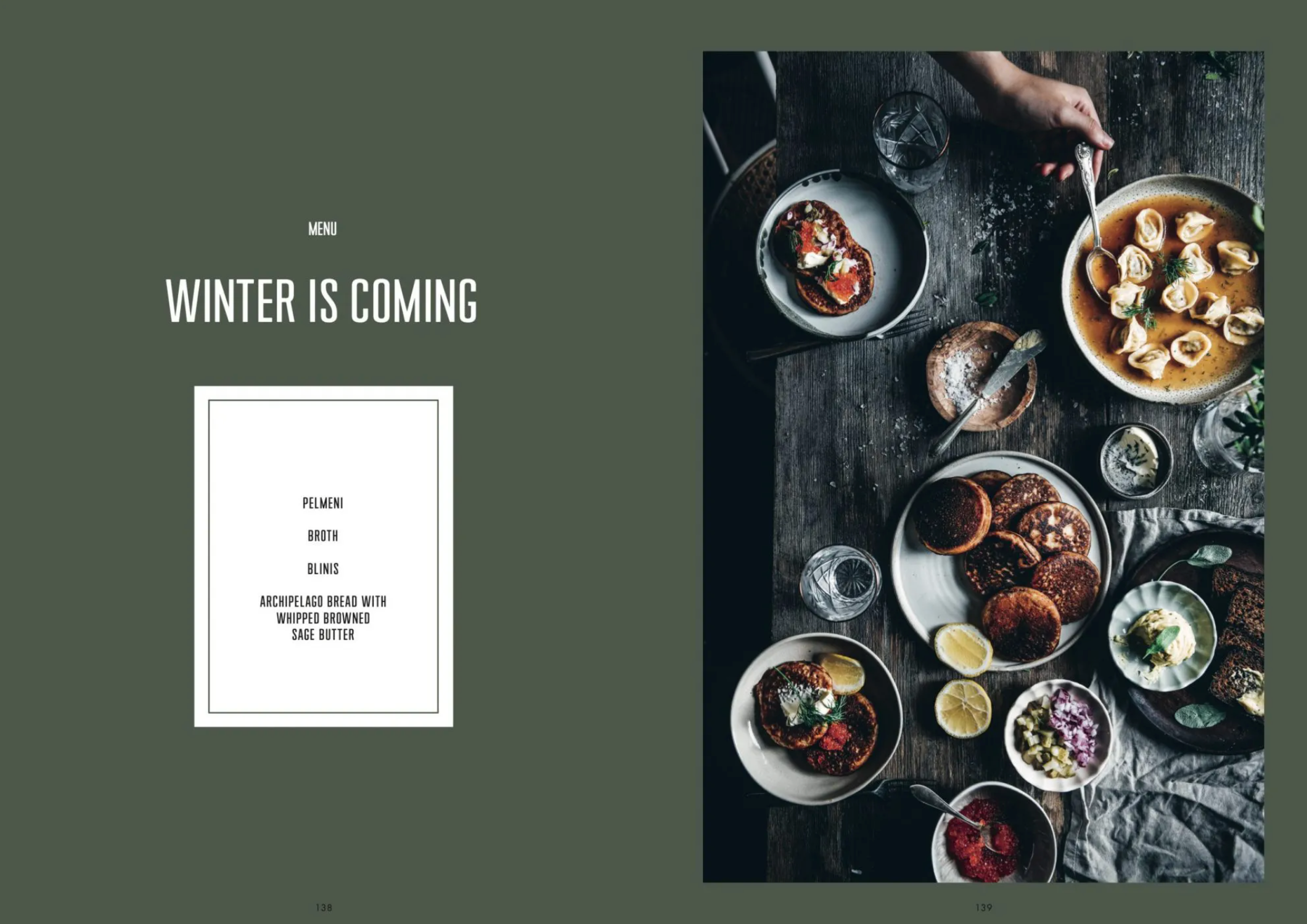 MENU – Recipes for Shared Moments Book by Cozy Publishing