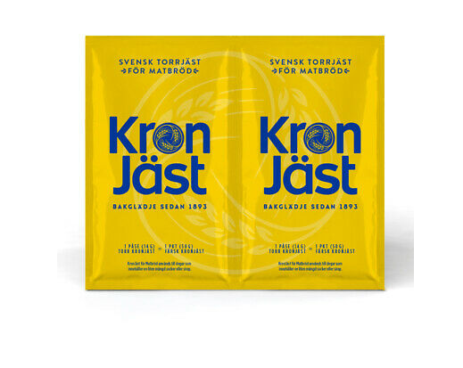 Kronjast – Dry Yeast 2x14g (equivalent to 100g fresh yeast)