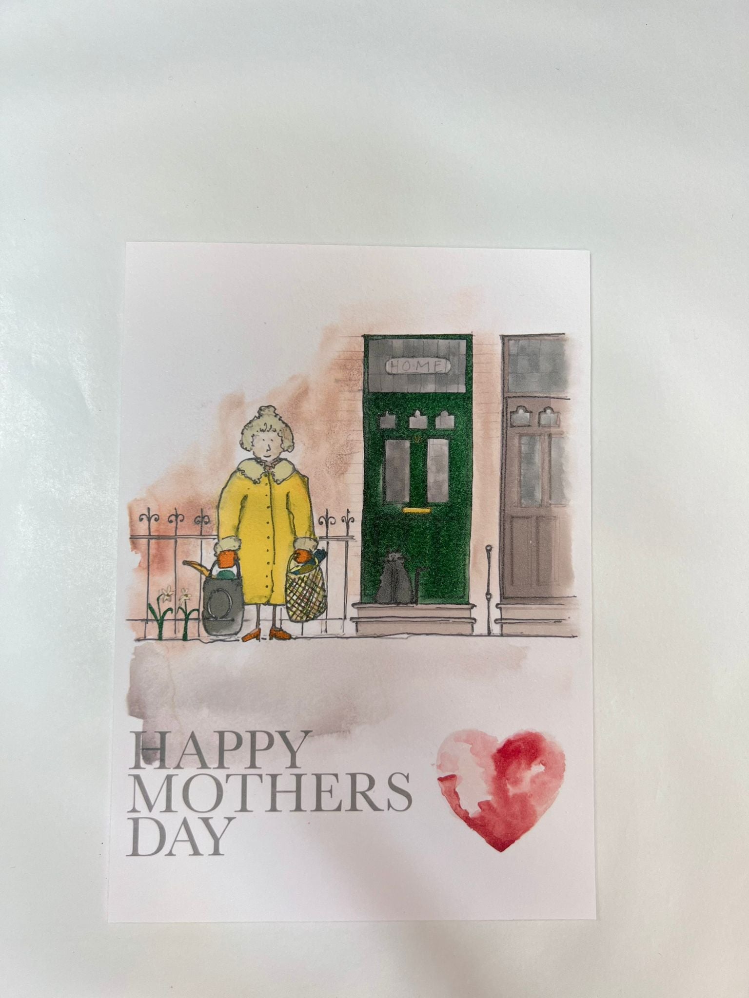 Mothers Day Card - Shopping Mum