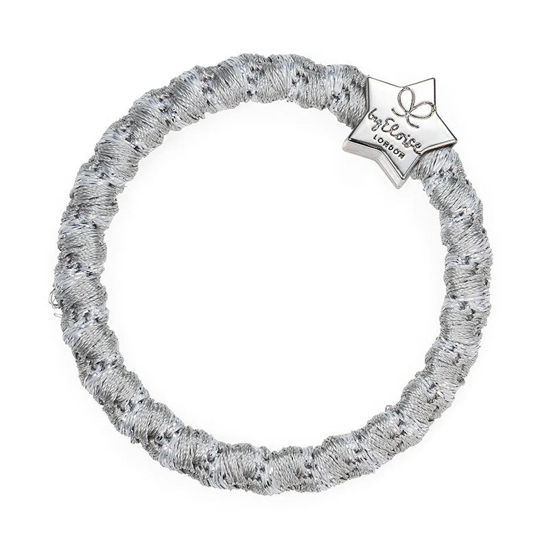 Bangle Band Woven Silver Star · Silver