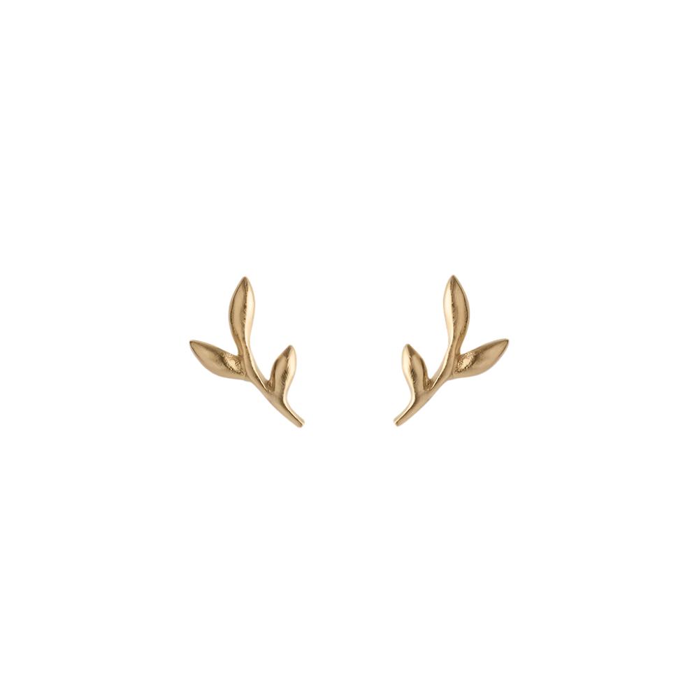 Crisp Earsticks Earrings in Gold