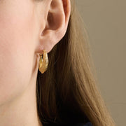 Coastline Earrings in Gold