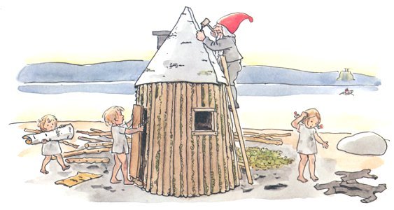 The Children of Hat Cottage by Elsa Beskow