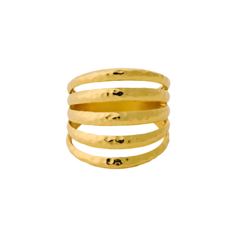 Poetry Ring in Gold