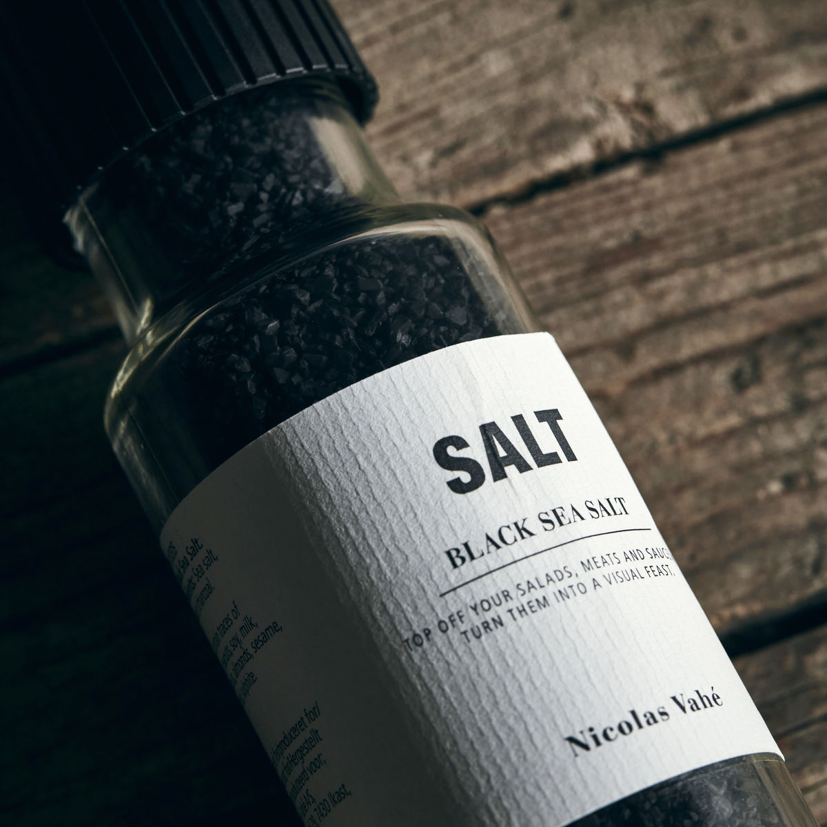 Black Sea Salt w. Activated Charcoal