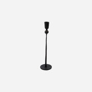Candle stand, Trivo, handmade in Iron, Black 29cm h
