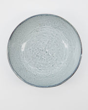 Serving Bowl Rustic, in Grey / Blue 21.5cm