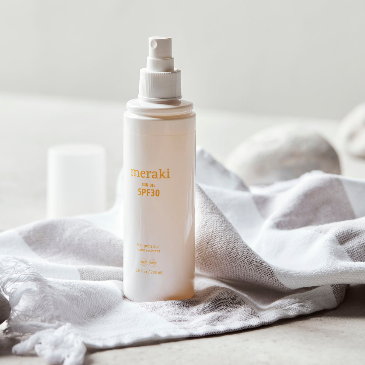 Sun Oil SPF 30 with Vitamin E, Mildly Scented with Florals & Fresh Mint