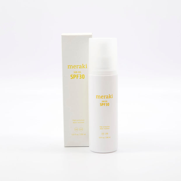 Sun Oil SPF 30 with Vitamin E, mildly scented with Florals & Fresh Mint