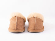 Sheepskin Slippers - Jessica in Chestnut size 36 - UK 3.5