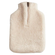 Kerri, Hot Water Bottle Cover in Sheepskin, Cream