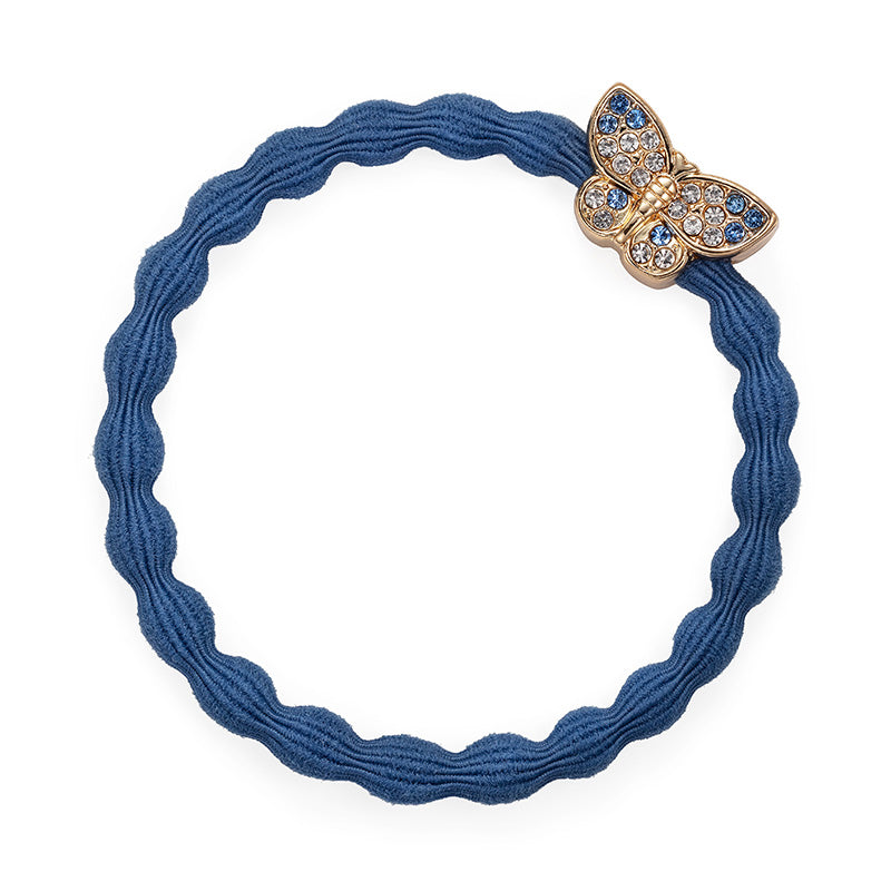 Bangle Band Bling Butterfly | Dove Blue