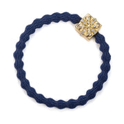 Bangle Band Gold Present in Navy Blue