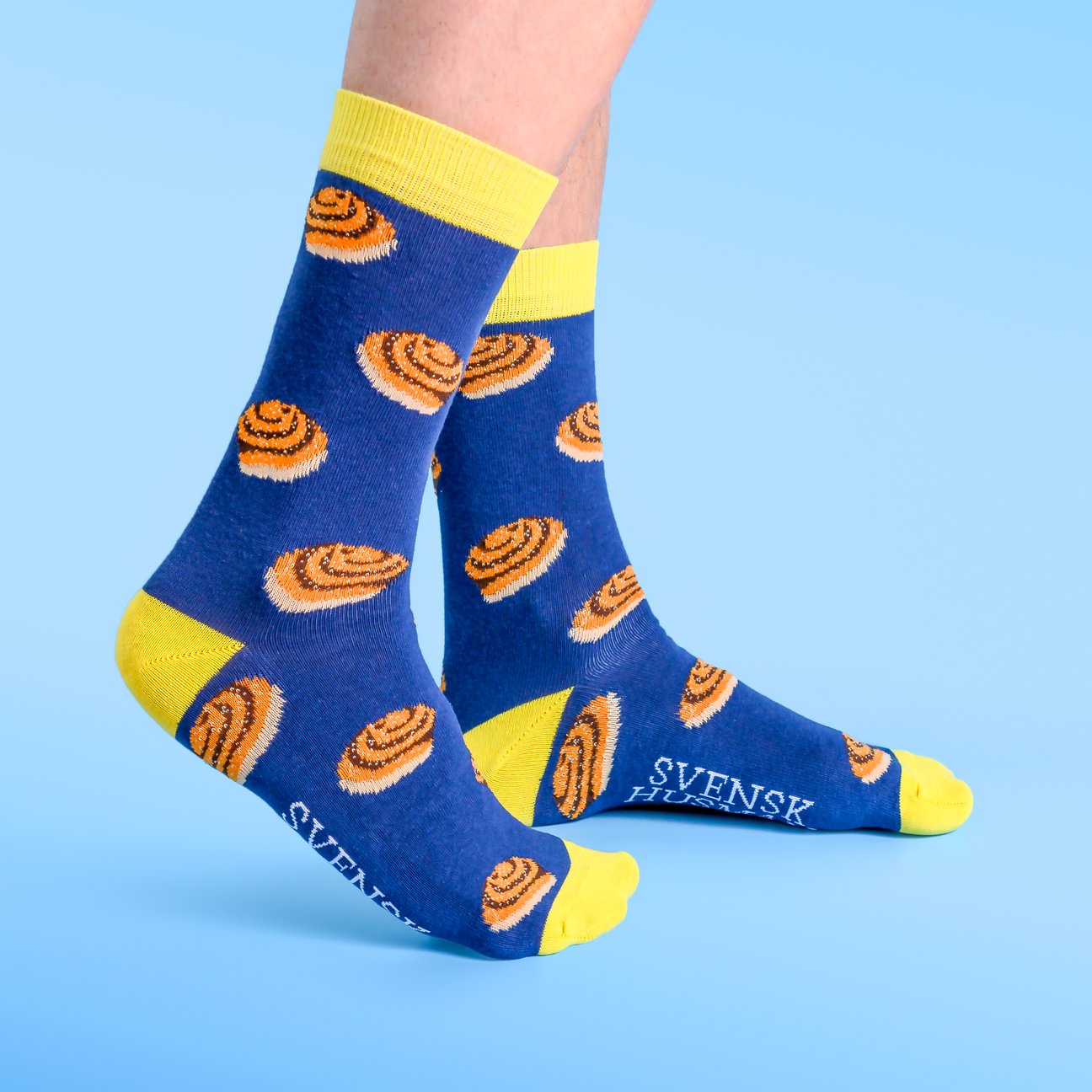 Kanelbullen Cinnamon Bun Socks size 36 - 40
