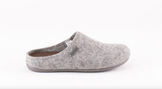 Wool Slippers - Cilla in Grey size 37 - UK 4.5